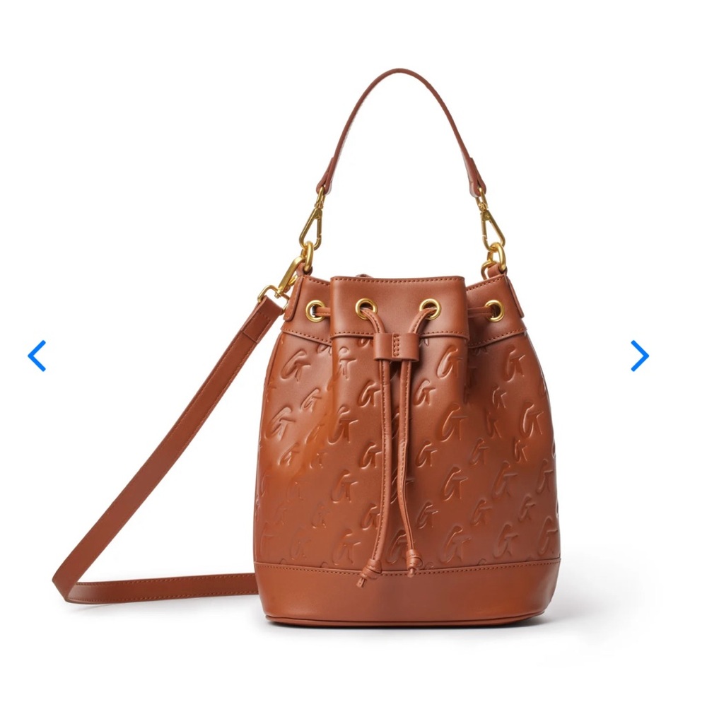 Medium Brown Bucket Bag